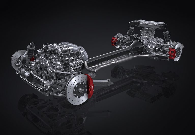 TOYOTA GR GT (PROTOTYPE) パワートレーン｜【最新】GR GTが公道走行！ 2027年登場予定の実力を解説