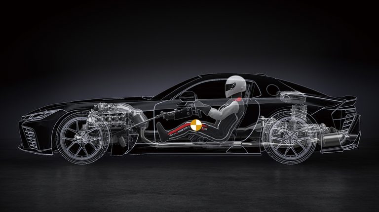 TOYOTA GR GT (PROTOTYPE) 透過イメージ|【最新】GR GTが公道走行! 2027年登場予定の実力を解説