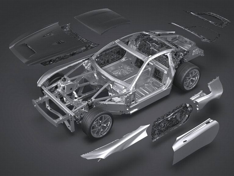 TOYOTA GR GT (PROTOTYPE) 車体|【最新】GR GTが公道走行! 2027年登場予定の実力を解説