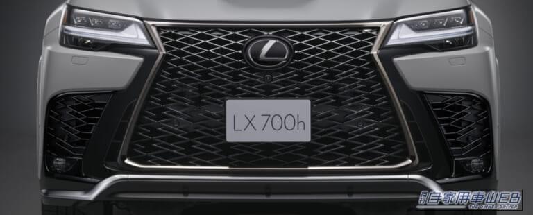 レクサスLX｜レクサス最高峰SUV「LX」が一部改良。ステアリングやサスペンションのチューニングを見直し、「F SPORT」を新たにラインアップ