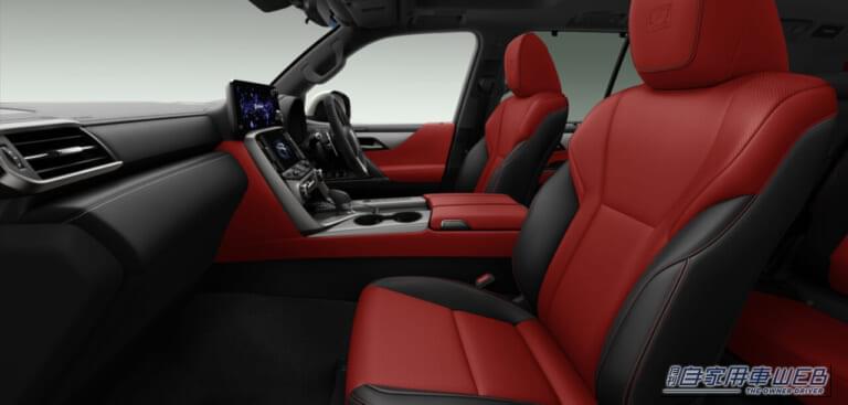 レクサスLX｜レクサス最高峰SUV「LX」が一部改良。ステアリングやサスペンションのチューニングを見直し、「F SPORT」を新たにラインアップ