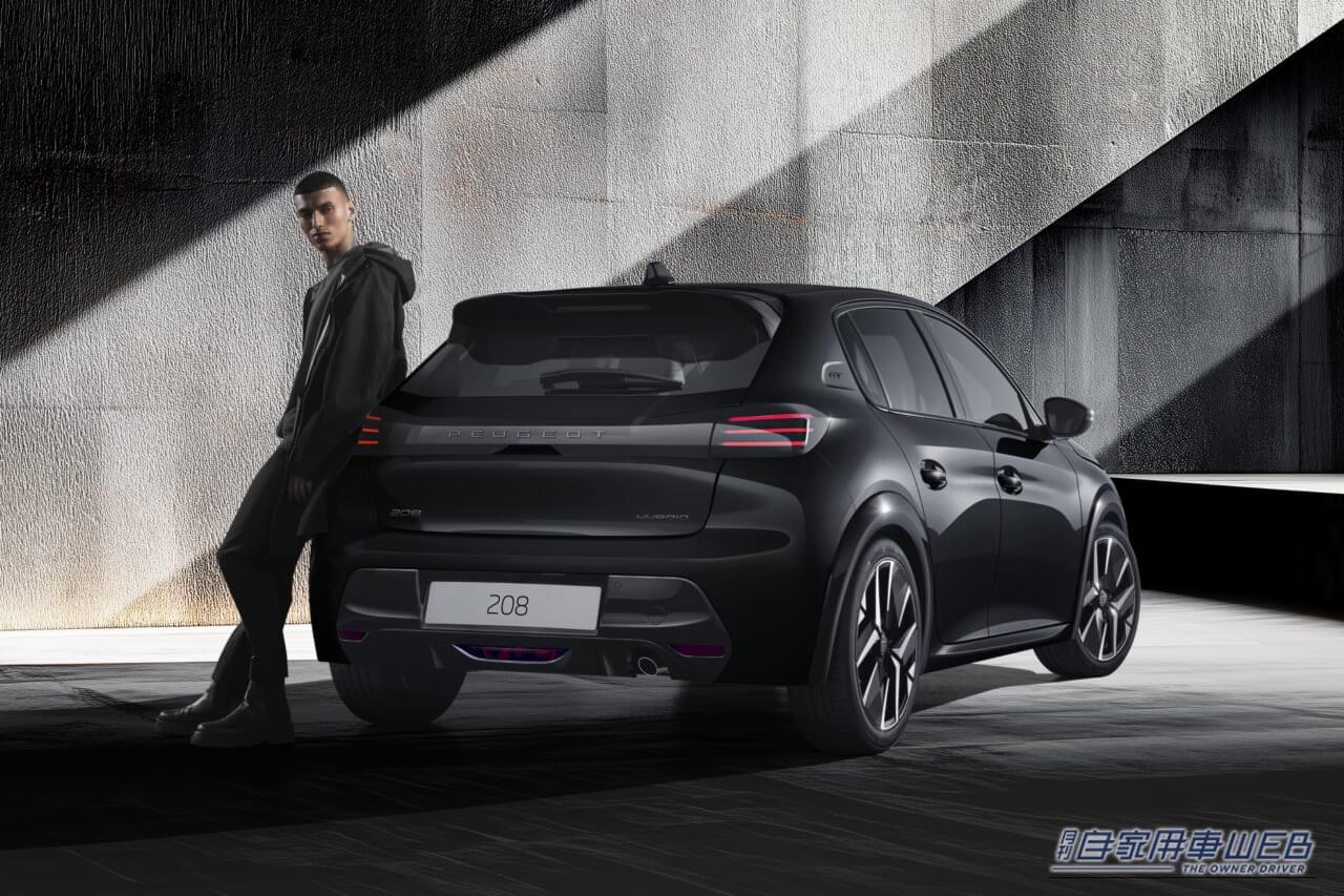PEUGEOT 208 GT Hybrid Black Edition｜一目で惹きつけられるダークな佇まい！80台限りのプジョー208「Black Edition」は専用ブラックボディに上質インテリアをプラス