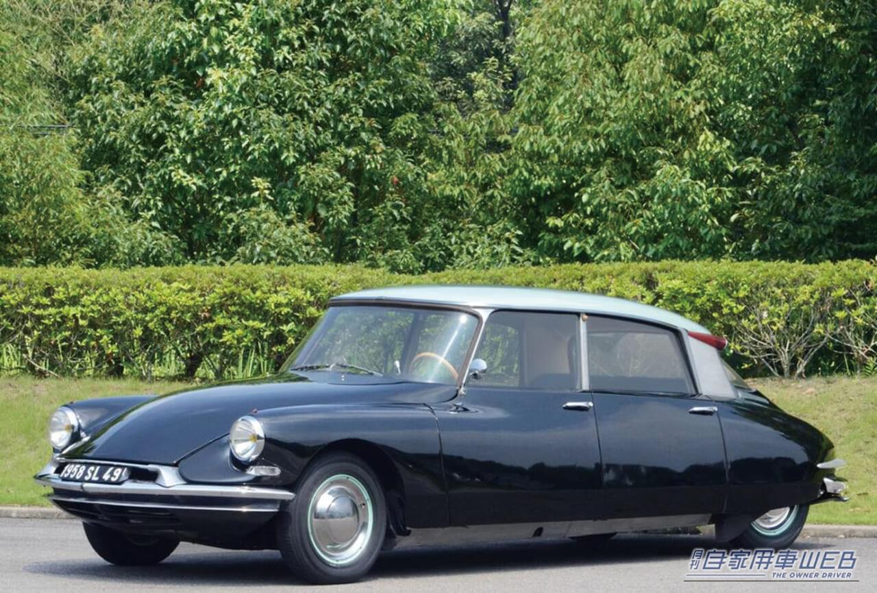 ハイドロニューマチックサスペンション　シトロエン・DS19（1955）｜「日本車のサスペンションは海外では通用しない！」かつて欧米でボロ負けした日本車の足回りが、“世界基準”を掴み取るまでの軌跡