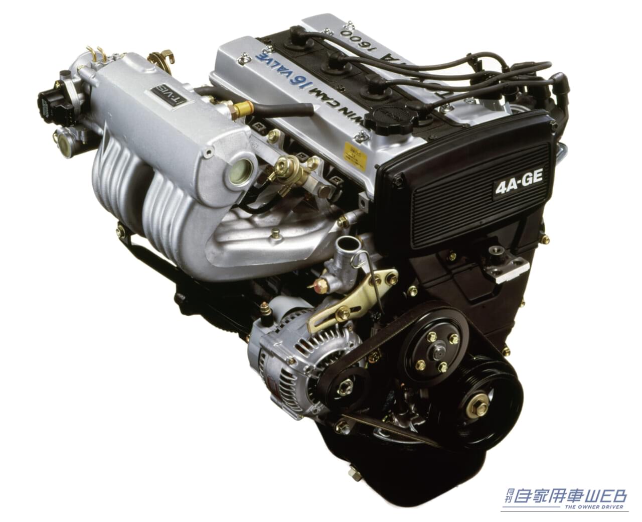 AE86レビン／トレノに搭載された４A-G型エンジン｜「かつて、腕利き職人のみが組み立てることができた特別なメカニズム＝DOHC」その緻密なメカニズムを量産化させた日本の生産技術の凄さ