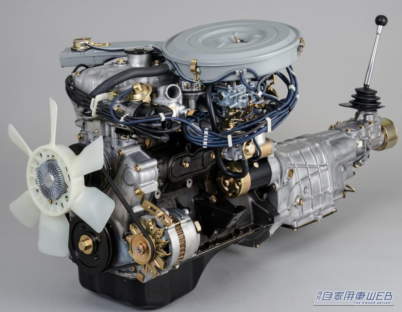 G52B型2L直4SOHCエンジンの単体写真|「打倒カローラ&サニー!」 50年前、三菱が放った美しすぎる刺客【ランサーセレステ】とは?