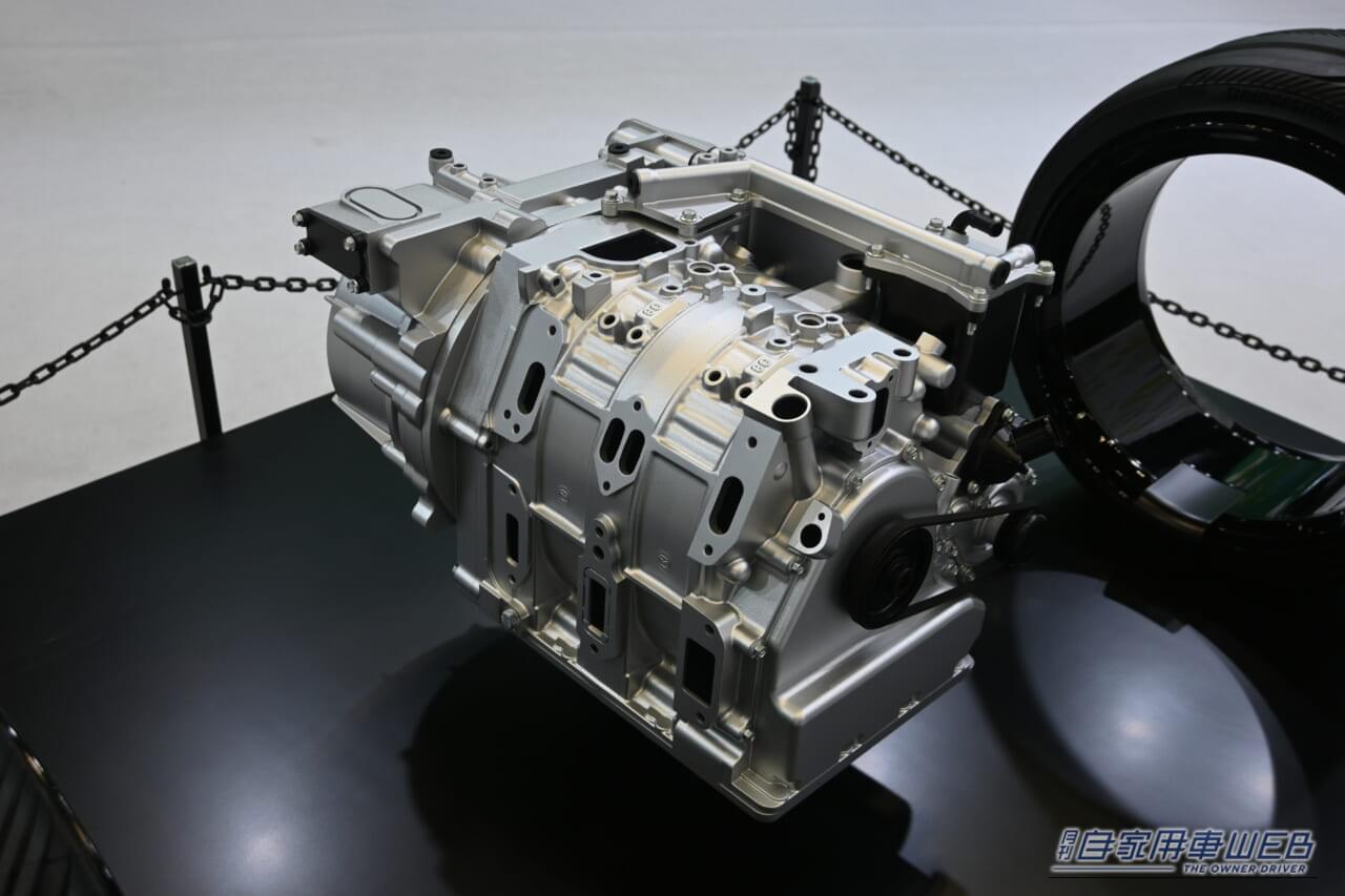 |マツダは本気だ! ロータリーで発電しモーターで駆動する「ロータリー-EVシステム」は「鋭意開発中」。走る歓びを諦めない未来を提案【JMS Bizweek 2026】