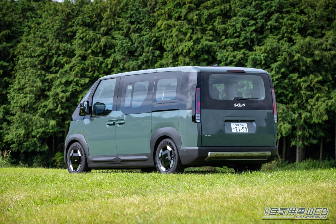 ｜重いのに素直！ 日本市場に本気で挑んできた、キアの最新EVバン「PV5」。想定外の「広さと走り」が侮れない。