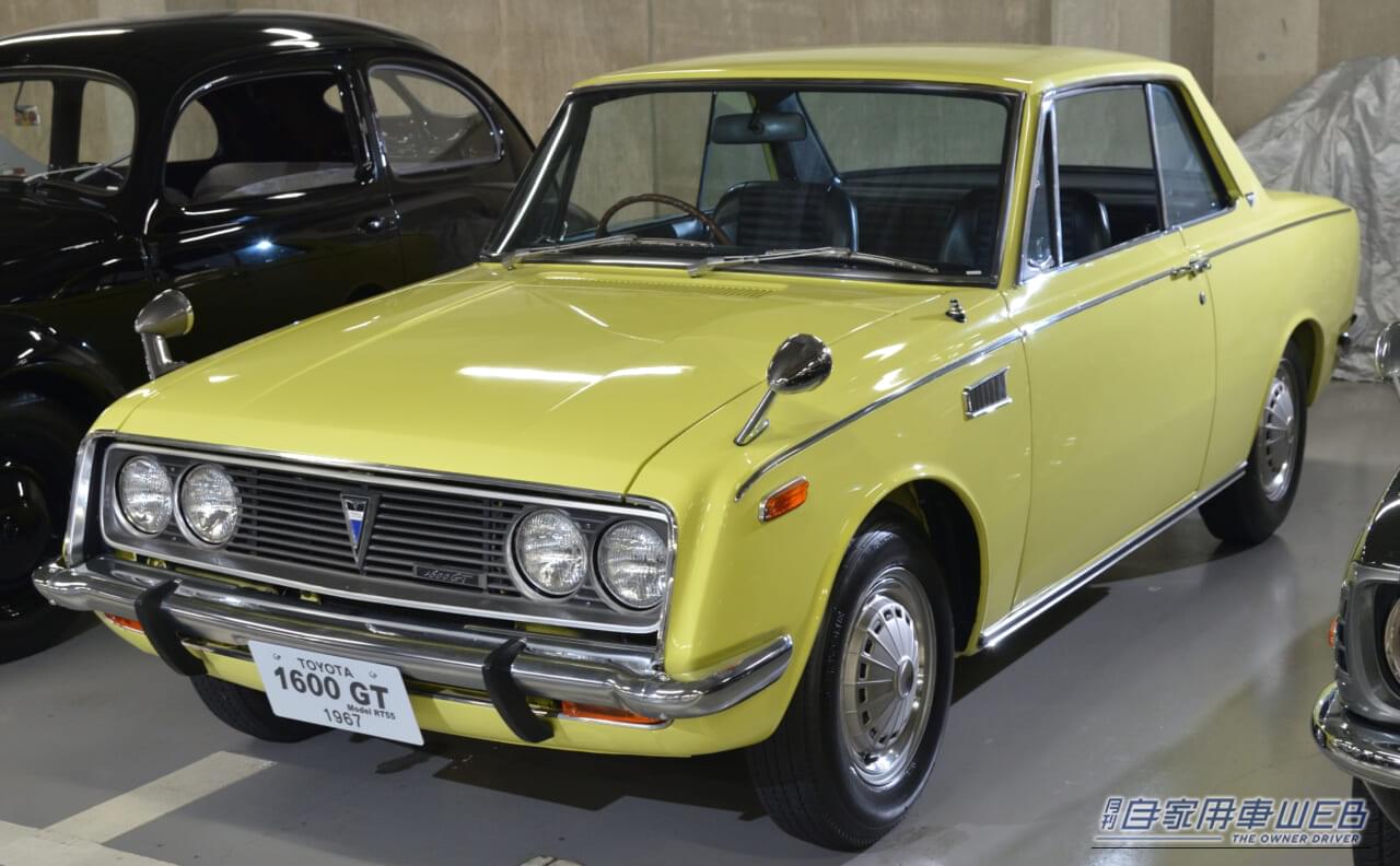 ベース車コロナ同様、アローラインのシャープなデザインとなる|「似て非なるもの…。59年前に登場した“コロナ”の皮を被った狼」レーシングスペック・ヤマハDOHCを搭載した【トヨタ1600GT】の凄さ