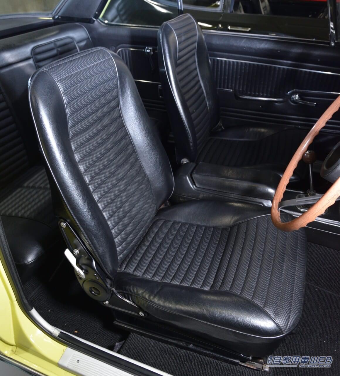 トヨタ1600GTのシートは、トヨタ2000GTと共通|「似て非なるもの…。59年前に登場した“コロナ”の皮を被った狼」レーシングスペック・ヤマハDOHCを搭載した【トヨタ1600GT】の凄さ