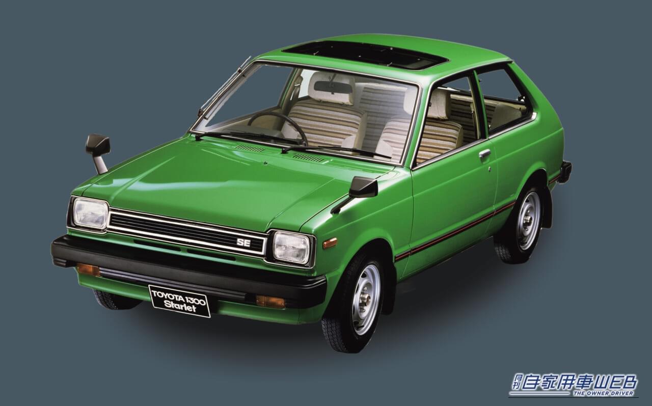1980年にマイナーチェンジされたKP61｜「たった72馬力で格上スポーツカーをカモる速さはヤバすぎ！」　昭和の車好きを熱狂させた伝説のFRコンパクト「KP61型スターレット」
