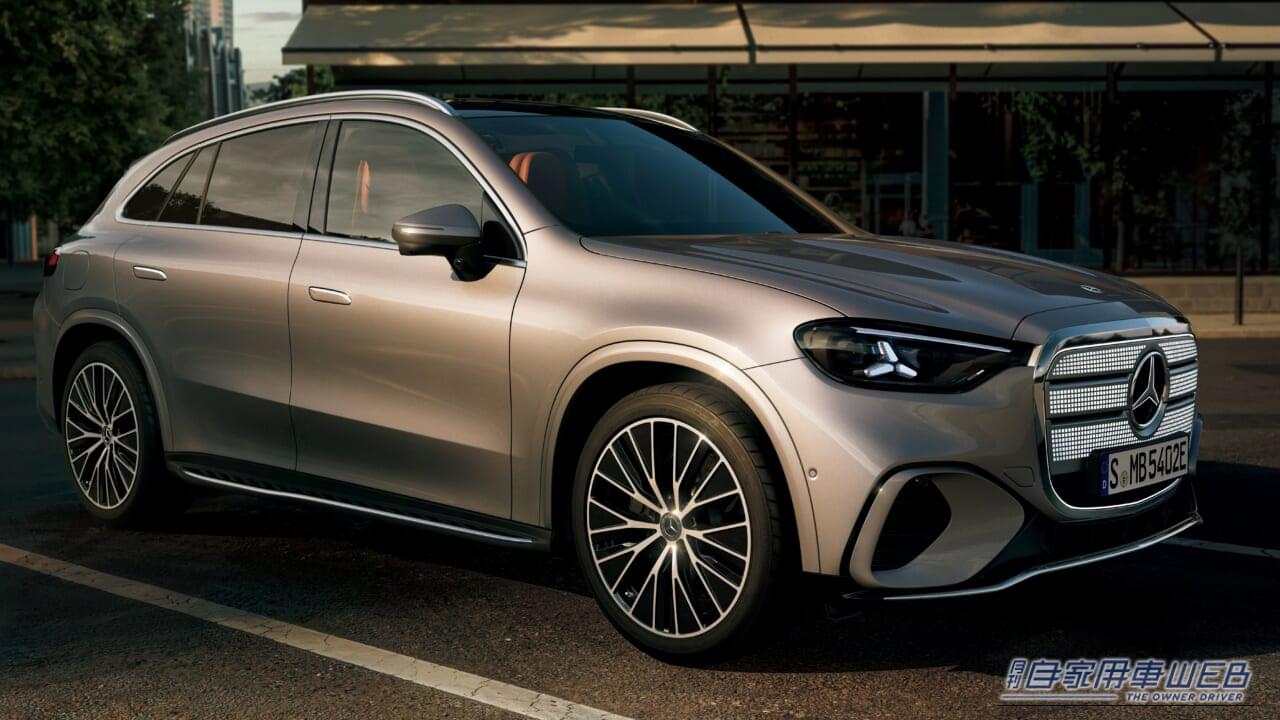 |メルセデス・ベンツ「GLC」に初の電気自動車が登場!最大642kmの航続距離と新プラットフォーム採用で走りと実用性が大幅に進化