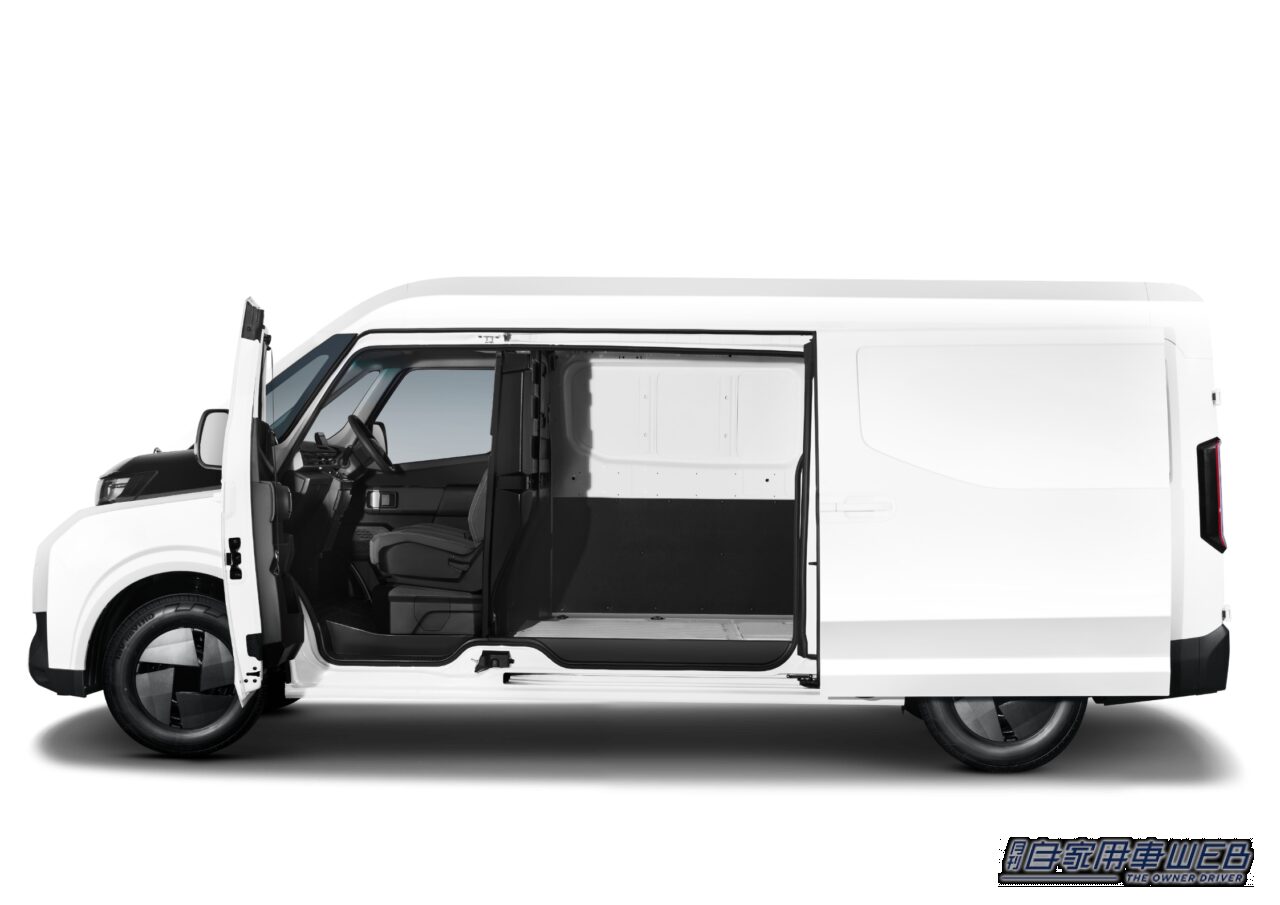 ｜「1km約3円」「最大1トン積載」「服を吊せる全高2220mm」3人乗り商用EV「F11VS」に新仕様登場！最大401万2000円の補助制度も